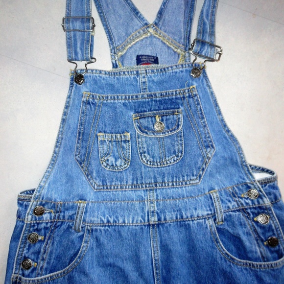 Goodfellows Denim - Vintage Womens Jrs Bib Overalls Blue Denim Sz 9/10